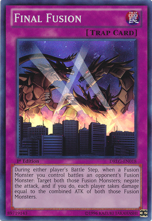 Final Fusion [DRLG-EN018] Super Rare - Yu-Gi-Oh! - Card Brawlers | Quebec | Canada |