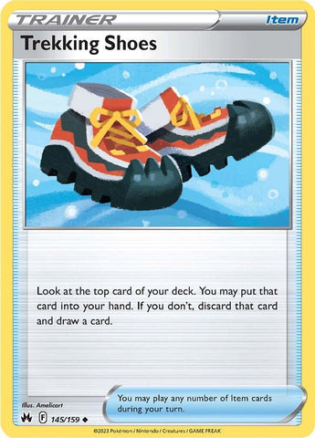 Trekking Shoes (145/159) [Sword & Shield: Crown Zenith] - Card Brawlers | Quebec | Canada | Yu-Gi-Oh!