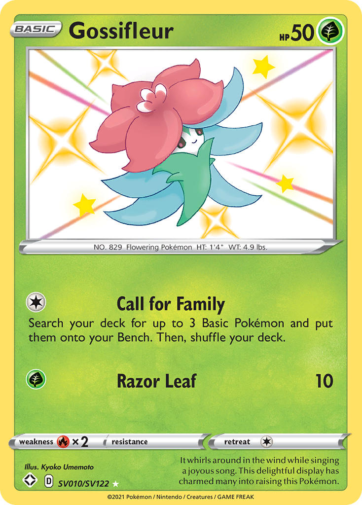 Gossifleur (SV010/SV122) [Sword & Shield: Shining Fates] - Card Brawlers | Quebec | Canada | Yu-Gi-Oh!