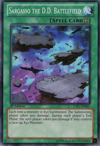 Sargasso the D.D. Battlefield [JOTL-EN061] Common - Yu-Gi-Oh! - Card Brawlers | Quebec | Canada |