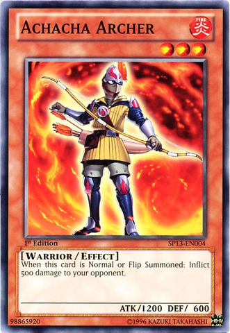 Achacha Archer [SP13-EN004] Common - Card Brawlers | Quebec | Canada | Yu-Gi-Oh!