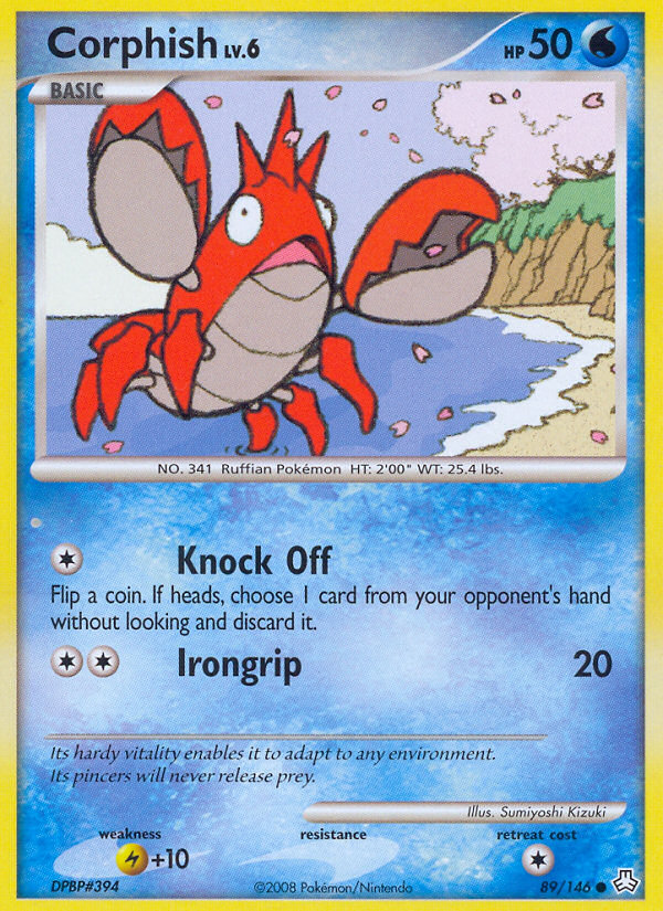 Corphish (89/146) [Diamond & Pearl: Legends Awakened] - Card Brawlers | Quebec | Canada | Yu-Gi-Oh!