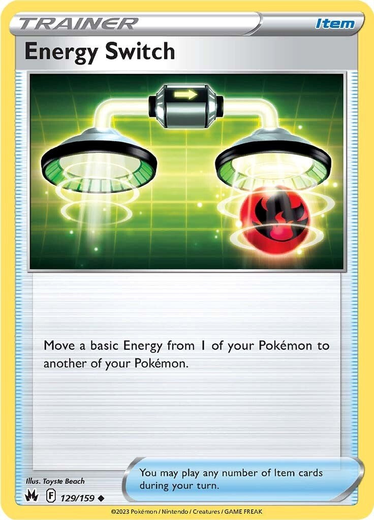 Energy Switch (129/159) [Sword & Shield: Crown Zenith] - Card Brawlers | Quebec | Canada | Yu-Gi-Oh!