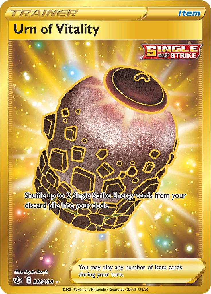 Urn of Vitality (229/198) [Sword & Shield: Chilling Reign] - Card Brawlers | Quebec | Canada | Yu-Gi-Oh!