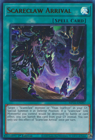 Scareclaw Arrival [MP23-EN097] Ultra Rare - Card Brawlers | Quebec | Canada | Yu-Gi-Oh!