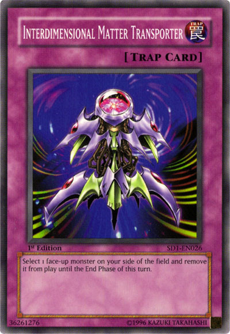 Interdimensional Matter Transporter [SD1-EN026] Common - Yu-Gi-Oh! - Card Brawlers | Quebec | Canada |