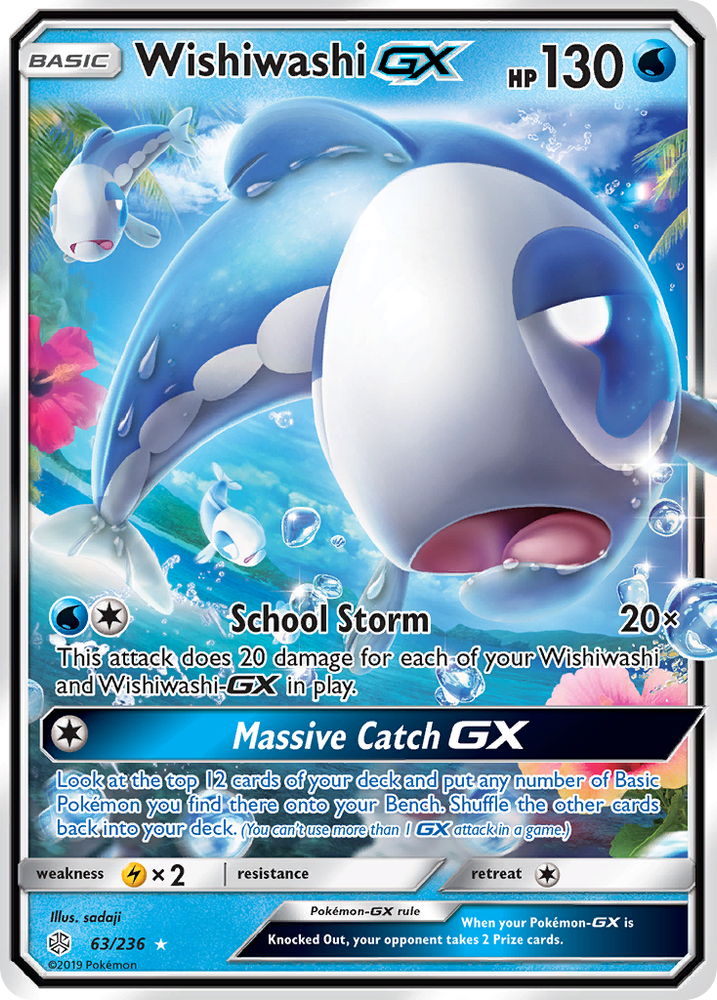 Wishiwashi GX (63/236) [Sun & Moon: Cosmic Eclipse] - Card Brawlers | Quebec | Canada | Yu-Gi-Oh!