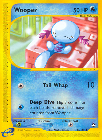 Wooper (66/147) [Aquapolis] - Card Brawlers | Quebec | Canada | Yu-Gi-Oh!
