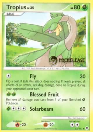 Tropius (52/111) (Prerelease Promo) [Nintendo: Black Star Promos] - Card Brawlers | Quebec | Canada | Yu-Gi-Oh!