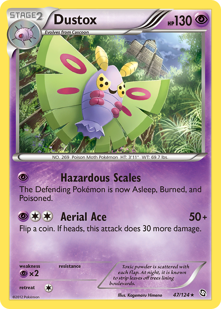 Dustox (47/124) [Black & White: Dragons Exalted] - Card Brawlers | Quebec | Canada | Yu-Gi-Oh!