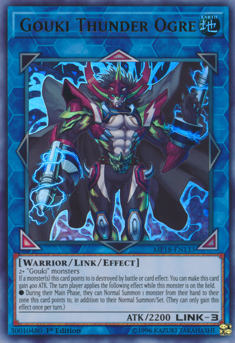 Gouki Thunder Ogre [MP18-EN133] Ultra Rare - Yu-Gi-Oh! - Card Brawlers | Quebec | Canada |