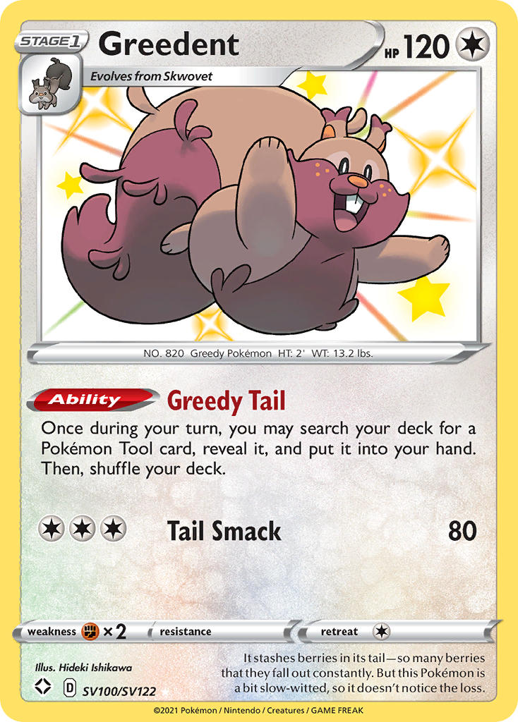 Greedent (SV100/SV122) [Sword & Shield: Shining Fates] - Card Brawlers | Quebec | Canada | Yu-Gi-Oh!