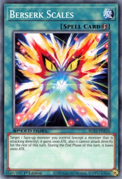 Berserk Scales [SGX1-ENE16] Common - Card Brawlers | Quebec | Canada | Yu-Gi-Oh!