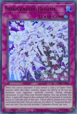 Sunavalon Bloom [GFTP-EN026] Ultra Rare - Card Brawlers | Quebec | Canada | Yu-Gi-Oh!