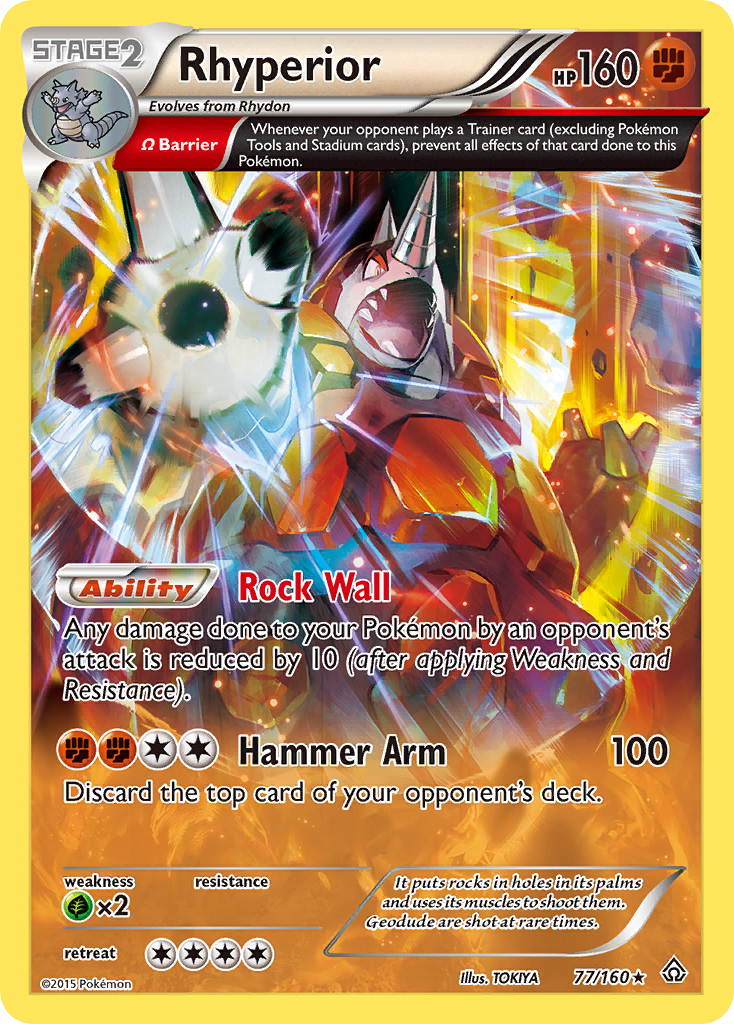 Rhyperior (77/160) [XY: Primal Clash] - Card Brawlers | Quebec | Canada | Yu-Gi-Oh!
