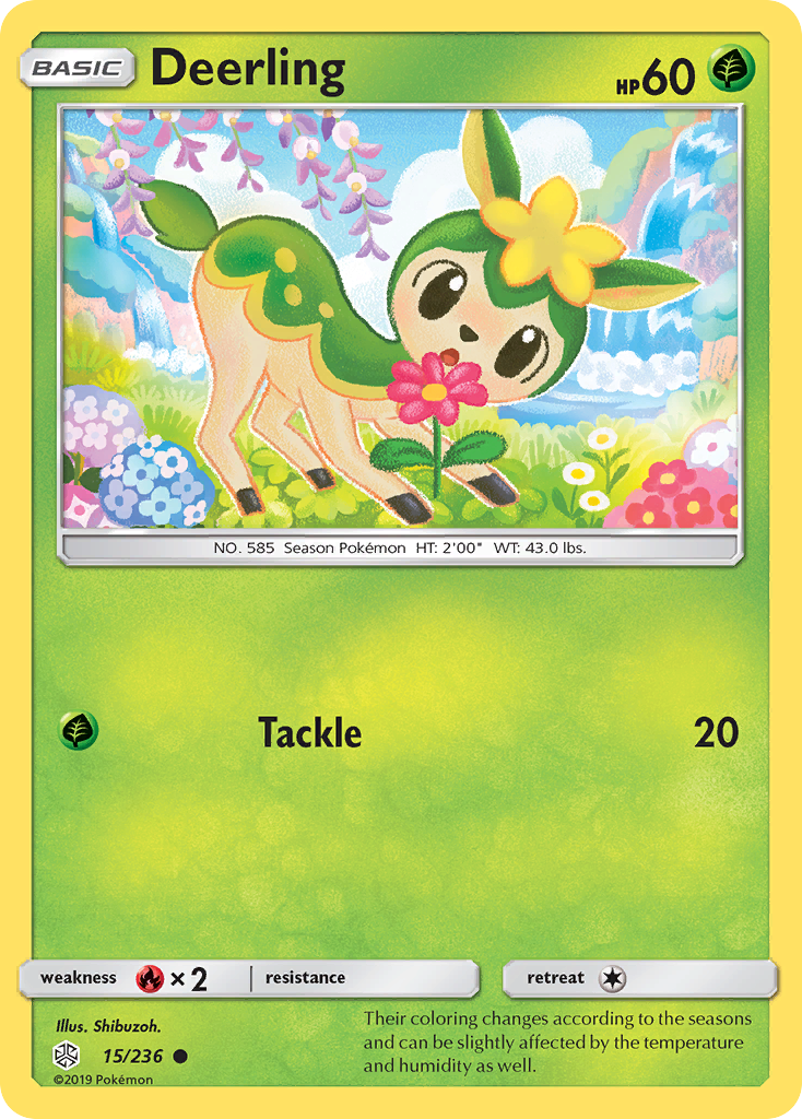 Deerling (15/236) [Sun & Moon: Cosmic Eclipse] - Card Brawlers | Quebec | Canada | Yu-Gi-Oh!