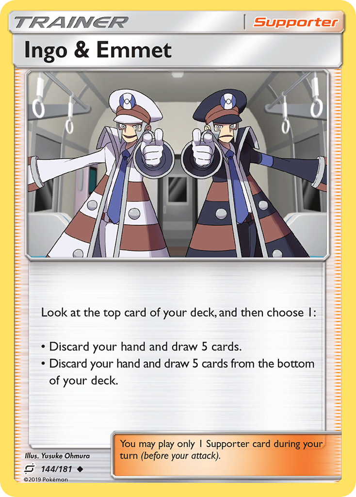 Ingo & Emmet (144/181) [Sun & Moon: Team Up] - Card Brawlers | Quebec | Canada | Yu-Gi-Oh!