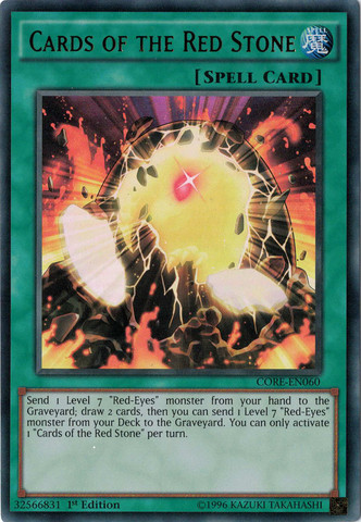 Cards of the Red Stone [CORE-EN060] Ultra Rare - Yu-Gi-Oh! - Card Brawlers | Quebec | Canada |