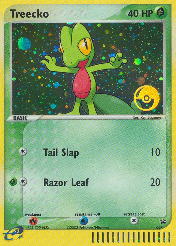 Treecko (007) [Nintendo: Black Star Promos] - Card Brawlers | Quebec | Canada | Yu-Gi-Oh!