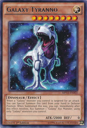 Galaxy Tyranno [MP15-EN003] Rare - Yu-Gi-Oh! - Card Brawlers | Quebec | Canada |