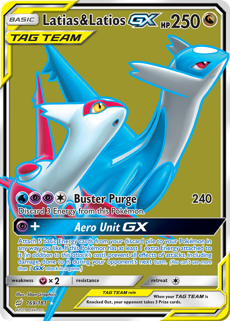 Latias & Latios GX (169/181) [Sun & Moon: Team Up] - Card Brawlers | Quebec | Canada | Yu-Gi-Oh!