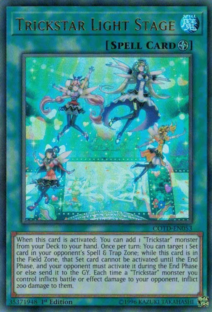 Trickstar Light Stage [COTD-EN053] Ultra Rare - Yu-Gi-Oh! - Card Brawlers | Quebec | Canada |