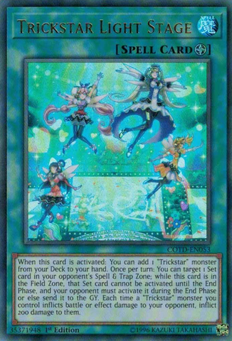 Trickstar Light Stage [COTD-EN053] Ultra Rare - Yu-Gi-Oh! - Card Brawlers | Quebec | Canada |