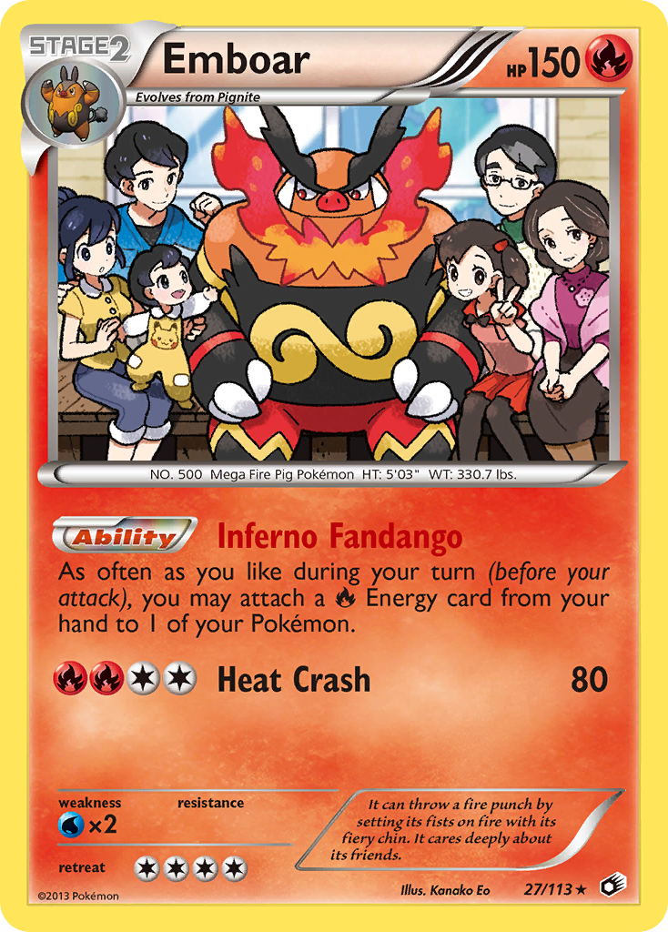 Emboar (27/113) [Black & White: Legendary Treasures] - Card Brawlers | Quebec | Canada | Yu-Gi-Oh!
