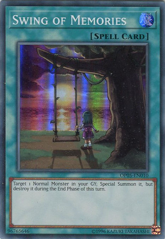 Swing of Memories [OP05-EN010] Super Rare - Card Brawlers | Quebec | Canada | Yu-Gi-Oh!