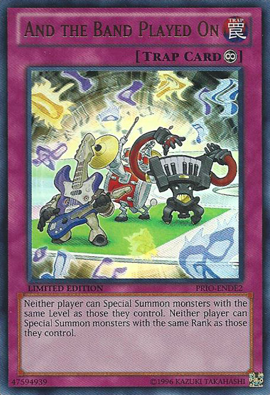 And the Band Played On [PRIO-ENDE2] Ultra Rare - Card Brawlers | Quebec | Canada | Yu-Gi-Oh!