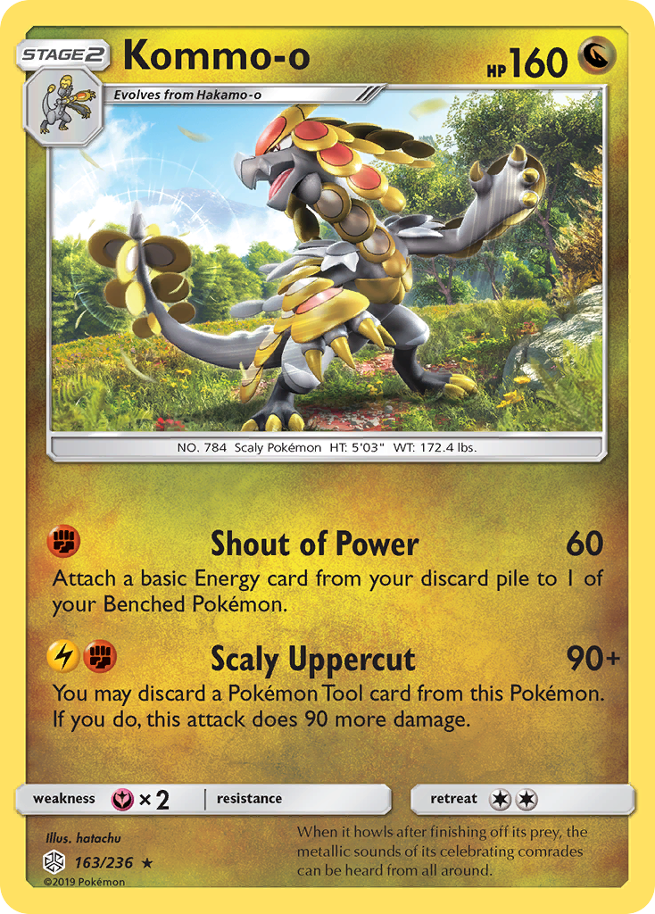 Kommo-o (163/236) [Sun & Moon: Cosmic Eclipse] - Card Brawlers | Quebec | Canada | Yu-Gi-Oh!