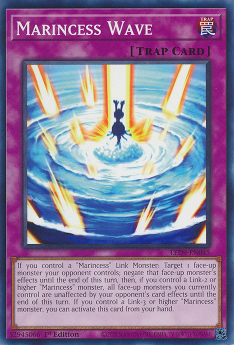 Marincess Wave [LED9-EN045] Common - Card Brawlers | Quebec | Canada | Yu-Gi-Oh!