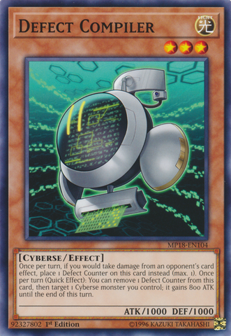 Defect Compiler [MP18-EN104] Common - Card Brawlers | Quebec | Canada | Yu-Gi-Oh!