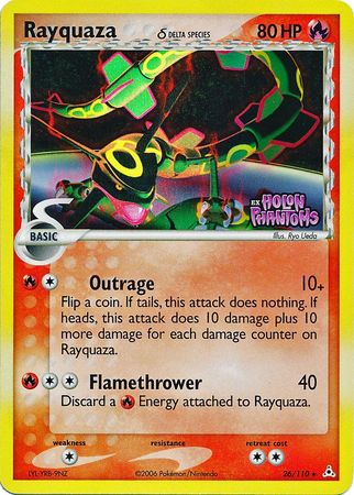 Rayquaza (26/110) (Delta Species) (Stamped) [EX: Holon Phantoms] - Card Brawlers | Quebec | Canada | Yu-Gi-Oh!