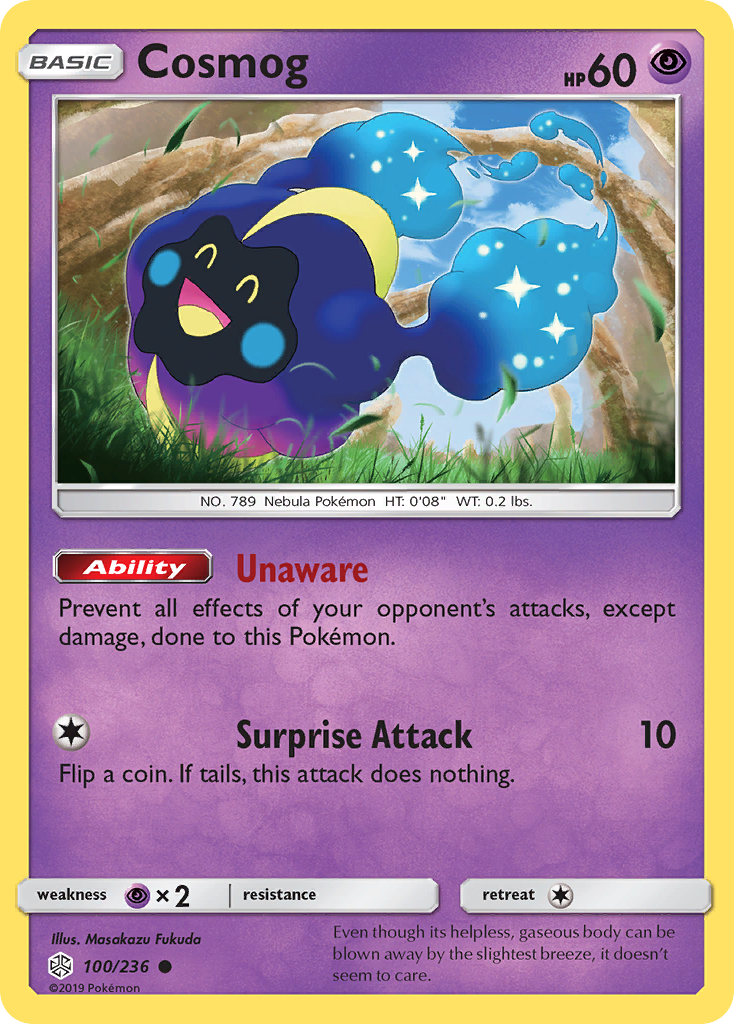 Cosmog (100/236) [Sun & Moon: Cosmic Eclipse] - Card Brawlers | Quebec | Canada | Yu-Gi-Oh!