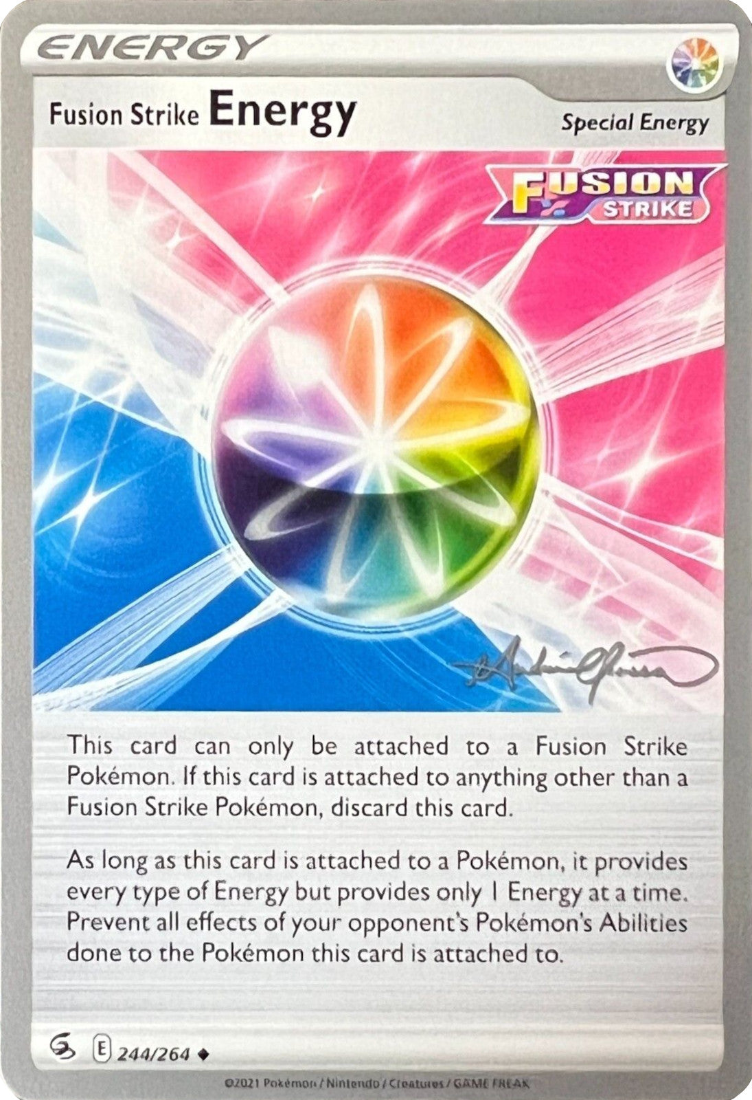 Fusion Strike Energy (244/264) (The Shape of Mew - Andre Chiasson) [World Championships 2022] - Card Brawlers | Quebec | Canada | Yu-Gi-Oh!