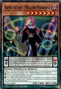 Abyss Actor - Mellow Madonna [LDS2-EN060] Common - Card Brawlers | Quebec | Canada | Yu-Gi-Oh!