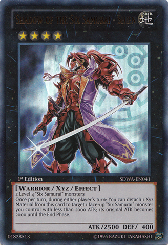 Shadow of the Six Samurai - Shien [SDWA-EN041] Ultra Rare - Yu-Gi-Oh! - Card Brawlers | Quebec | Canada |