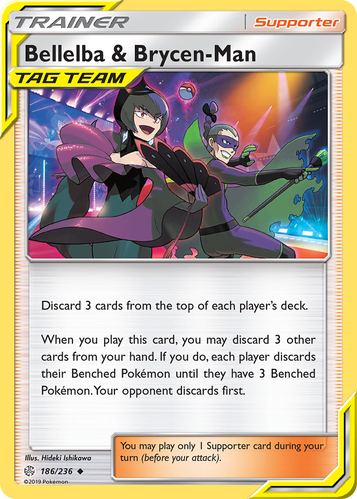 Bellelba & Brycen-Man (186/236) [Sun & Moon: Cosmic Eclipse] - Card Brawlers | Quebec | Canada | Yu-Gi-Oh!