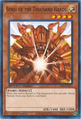 Senju of the Thousand Hands [SS04-ENA11] Common - Card Brawlers | Quebec | Canada | Yu-Gi-Oh!