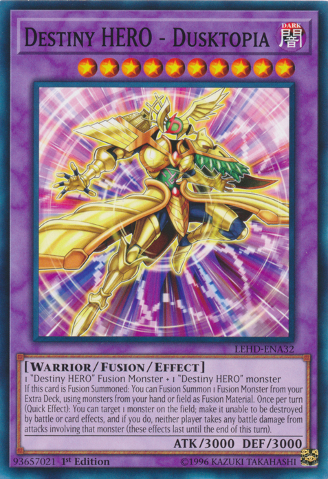 Destiny Hero - Dusktopia [LEHD-ENA32] Common - Yu-Gi-Oh! - Card Brawlers | Quebec | Canada |