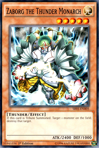 Zaborg the Thunder Monarch [SR01-EN005] Common - Card Brawlers | Quebec | Canada | Yu-Gi-Oh!