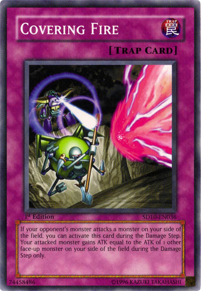 Covering Fire [SD10-EN036] Common - Yu-Gi-Oh! - Card Brawlers | Quebec | Canada |