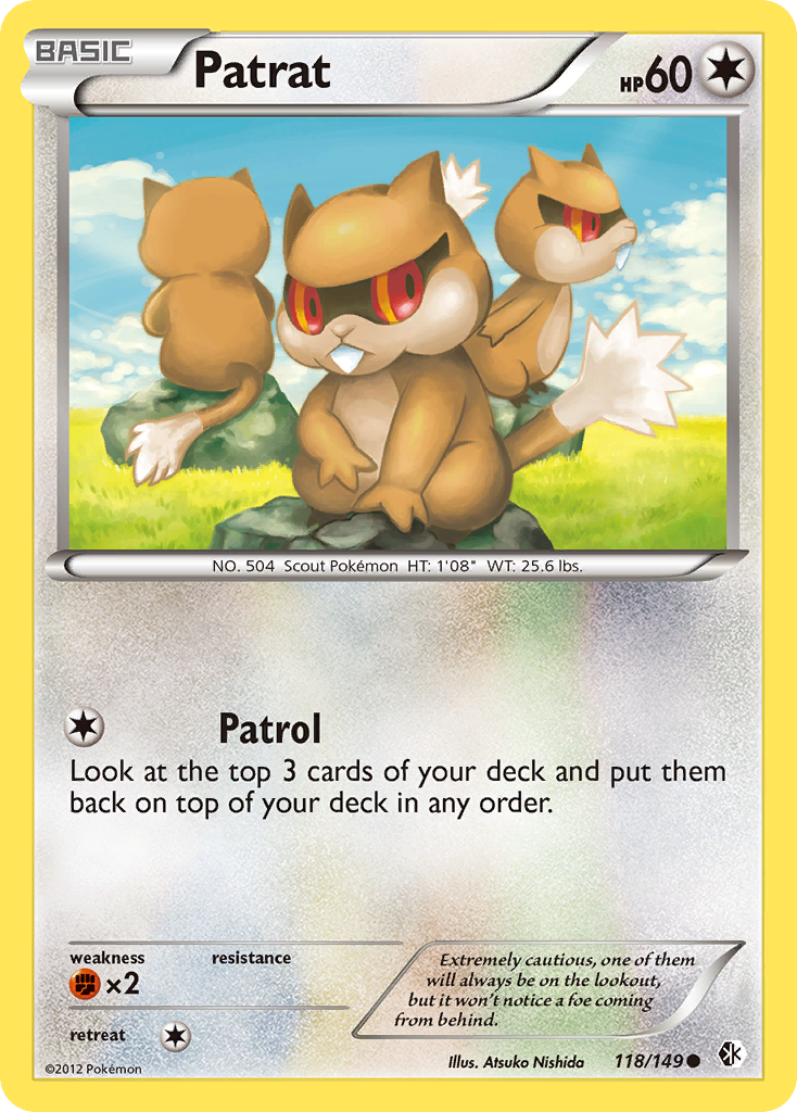 Patrat (118/149) [Black & White: Boundaries Crossed] - Card Brawlers | Quebec | Canada | Yu-Gi-Oh!