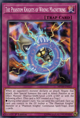 The Phantom Knights of Wrong Magnetring [MP18-EN022] Common - Card Brawlers | Quebec | Canada | Yu-Gi-Oh!
