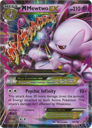 M Mewtwo EX (64/162) (Jumbo Card) [XY: BREAKthrough] - Card Brawlers | Quebec | Canada | Yu-Gi-Oh!