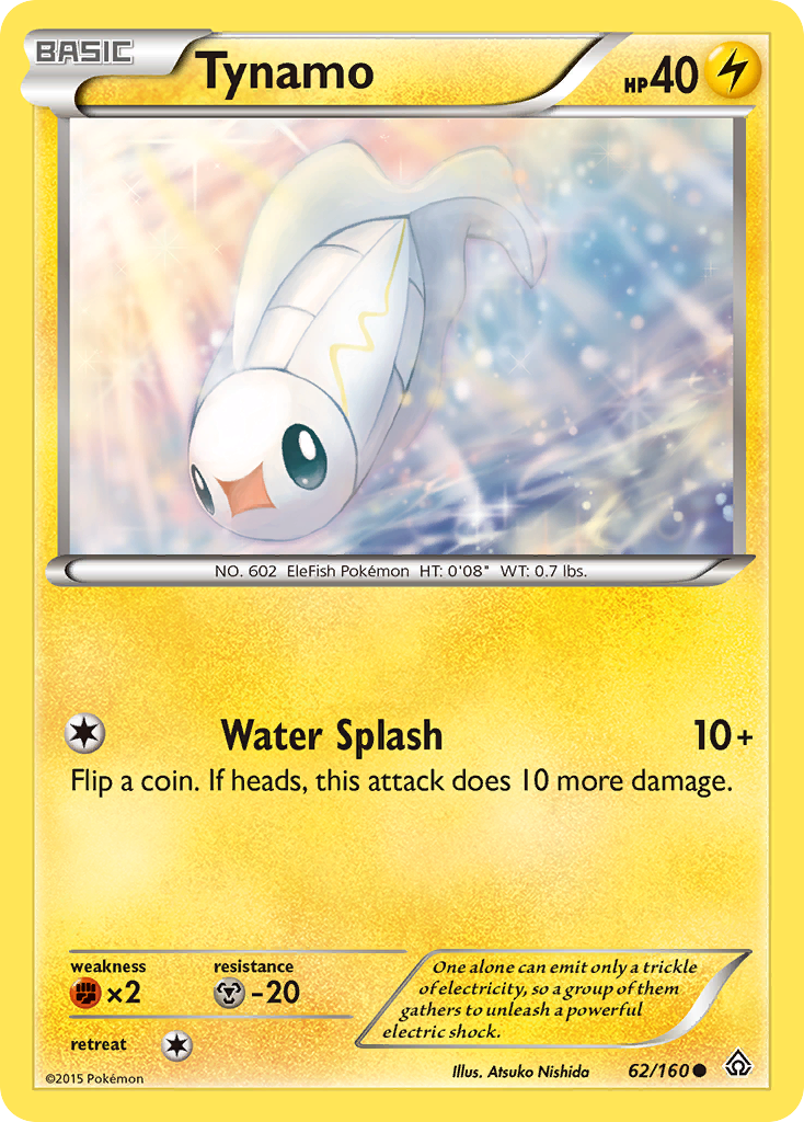 Tynamo (62/160) [XY: Primal Clash] - Card Brawlers | Quebec | Canada | Yu-Gi-Oh!
