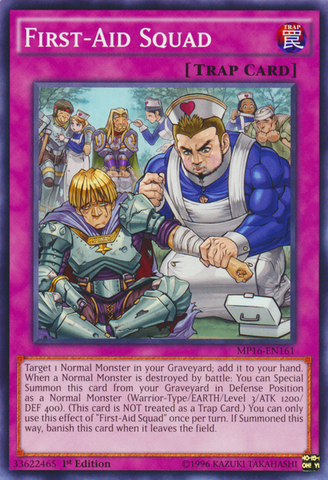 First-Aid Squad [MP16-EN161] Common - Card Brawlers | Quebec | Canada | Yu-Gi-Oh!