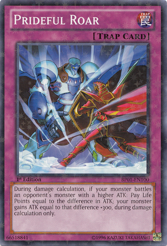 Prideful Roar [BP01-EN100] Starfoil Rare - Card Brawlers | Quebec | Canada | Yu-Gi-Oh!