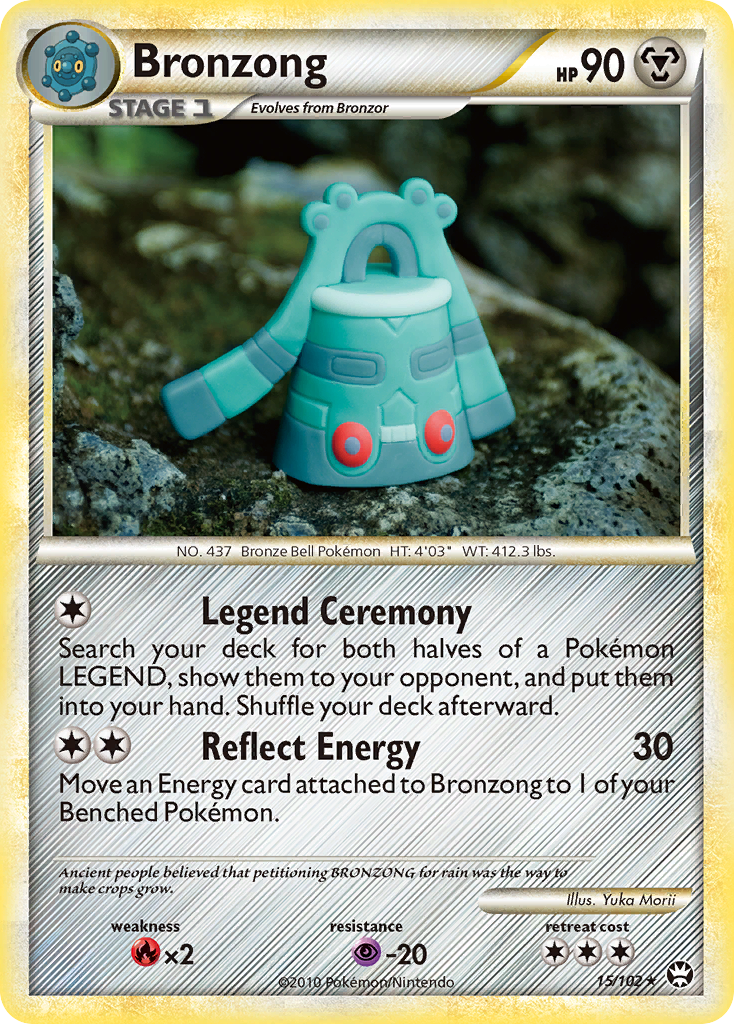 Bronzong (15/102) [HeartGold & SoulSilver: Triumphant] - Card Brawlers | Quebec | Canada | Yu-Gi-Oh!